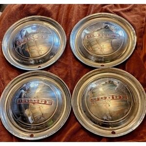 Set Of 4 1949 To 1952 Dodge Coronet Meadowbrook Royal 15" Hubcap Wheel Cover Shi